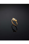 Δαχτυλίδι CHIARA FERRAGNI Cupido από επιχρυσωμένο κράμα μετάλλων με ζιργκόν (Νo 10)