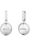 GUESS All Of Us Stainless Steel Earrings with Zircons