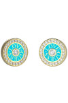 GUESS Love Guess Stainless Steel Earrings with Zircons