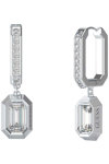 GUESS Hashtag Guess Stainless Steel Earrings with Zircons
