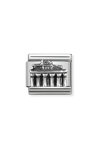 NOMINATION Link 'Brandenburg Gate' made of Stainless Steel and Sterling Silver