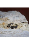 Ανδρικό δαχτυλίδι MORELLATO Urban από ανοξείδωτο ατσάλι με κρύσταλλα (No 23)