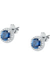 LA PETITE STORY Silver Collection Sterling Silver Earrings with Zircons