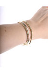 14ct Gold and White Gold Bracelet by SAVVIDIS