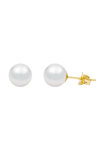SAVVIDIS Earrings 14ct Gold with 7.0 - 7.5 mm Akoya Pearls